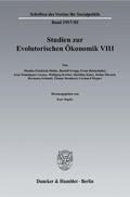 Dopfer |  Studien zur Evolutorischen Ökonomik VIII | eBook | Sack Fachmedien