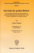 Dilcher / Violante |  Das Ende der ›großen Illusion‹. | eBook | Sack Fachmedien