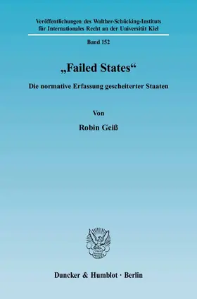 Geiß |  »Failed States« | eBook | Sack Fachmedien