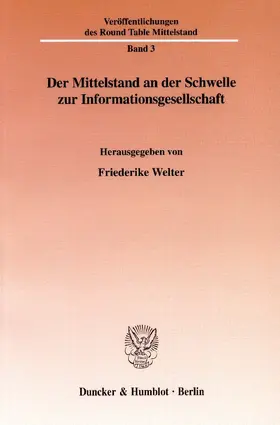Welter |  Der Mittelstand an der Schwelle zur Informationsgesellschaft | eBook | Sack Fachmedien