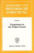 Dürr / Süßmann / Engel |  Expansionen in der Frühen Neuzeit. | eBook | Sack Fachmedien