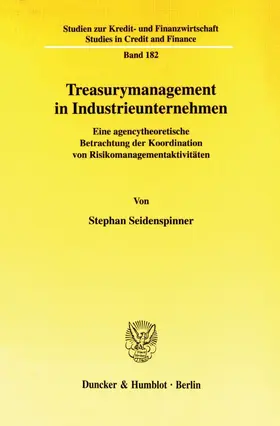 Seidenspinner |  Treasurymanagement in Industrieunternehmen. | eBook | Sack Fachmedien