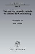 Rauscher |  Nationale und kulturelle Identität im Zeitalter der Globalisierung | eBook | Sack Fachmedien