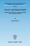 Hancke |  Vorrats- und Mantel-GmbH | eBook | Sack Fachmedien