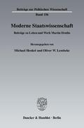 Henkel / Lembcke |  Moderne Staatswissenschaft | eBook | Sack Fachmedien