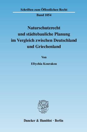 Kourakou | Naturschutzrecht und städtebauliche Planung im Vergleich zwischen Deutschland und Griechenland | E-Book | sack.de