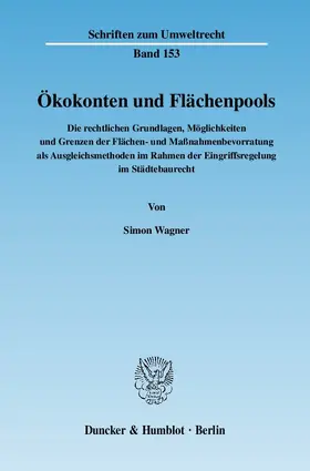 Wagner | Ökokonten und Flächenpools | E-Book | www.sack.de