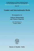 Zimmermann / Giegerich |  Gender und Internationales Recht | eBook | Sack Fachmedien