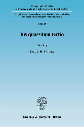 Schrage | Ius quaesitum tertio | E-Book | sack.de