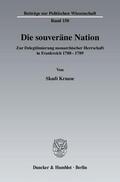 Krause |  Die souveräne Nation | eBook | Sack Fachmedien