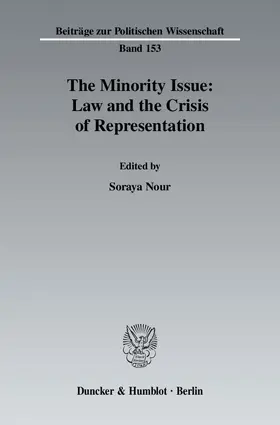 Nour |  The Minority Issue: Law and the Crisis of Representation. | eBook | Sack Fachmedien