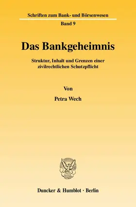 Wech |  Das Bankgeheimnis. | eBook | Sack Fachmedien