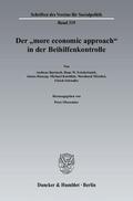 Oberender |  Der »more economic approach« in der Beihilfenkontrolle. | eBook | Sack Fachmedien