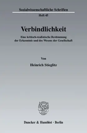 Stieglitz |  Verbindlichkeit | eBook | Sack Fachmedien