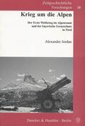 Jordan |  Krieg um die Alpen. | eBook | Sack Fachmedien
