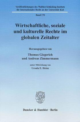 Giegerich / Zimmermann | Wirtschaftliche, soziale und kulturelle Rechte im globalen Zeitalter. | E-Book | sack.de