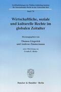 Giegerich / Zimmermann |  Wirtschaftliche, soziale und kulturelle Rechte im globalen Zeitalter. | eBook | Sack Fachmedien