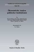 Vollmer / Brücker |  Ökonomische Analyse politischer Institutionen | eBook | Sack Fachmedien