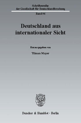 Mayer |  Deutschland aus internationaler Sicht | eBook | Sack Fachmedien