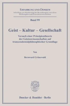 Grünewald |  Geist – Kultur – Gesellschaft. | eBook | Sack Fachmedien