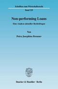 Brenner |  Non-performing Loans | eBook | Sack Fachmedien