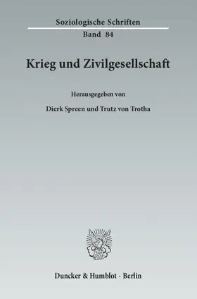 Spreen / Trotha |  Krieg und Zivilgesellschaft | eBook | Sack Fachmedien