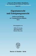 Gornig / Murswiek / Horn |  Eigentumsrecht und Enteignungsunrecht. | eBook | Sack Fachmedien