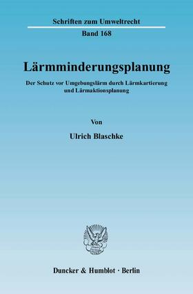 Blaschke | Lärmminderungsplanung | E-Book | sack.de
