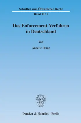 Heinz |  Das Enforcement-Verfahren in Deutschland | eBook | Sack Fachmedien