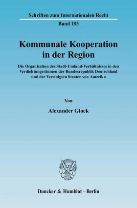Glock | Kommunale Kooperation in der Region | E-Book | sack.de
