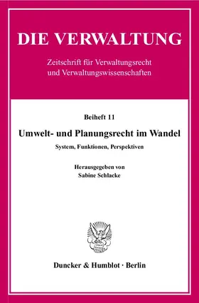 Schlacke |  Umwelt- und Planungsrecht im Wandel | eBook | Sack Fachmedien