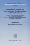 Seok / Ziekow |  Mediation als Methode und Instrument der Konfliktmittlung im öffentlichen Sektor | eBook | Sack Fachmedien