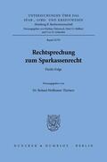 Hoffmann-Theinert |  Rechtsprechung zum Sparkassenrecht | eBook | Sack Fachmedien