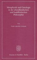 Coriando |  Metaphysik und Ontologie in der abendländischen und buddhistischen Philosophie. | eBook | Sack Fachmedien