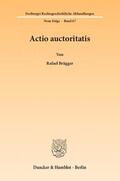 Brägger |  Actio auctoritatis | eBook | Sack Fachmedien