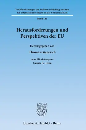 Giegerich |  Herausforderungen und Perspektiven der EU | eBook | Sack Fachmedien