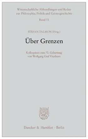 Talmon |  Über Grenzen | eBook | Sack Fachmedien