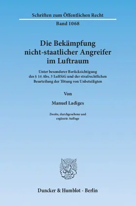 Ladiges |  Die Bekämpfung nicht-staatlicher Angreifer im Luftraum | eBook | Sack Fachmedien