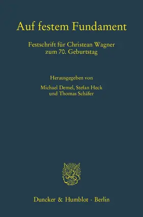 Demel / Schäfer / Heck |  Auf festem Fundament | eBook | Sack Fachmedien