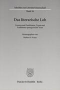 Franz / Kapp |  Das literarische Lob | eBook | Sack Fachmedien