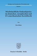 Jötten |  Missbräuchliche Einkaufspreise im deutschen, europäischen und US-amerikanischen Kartellrecht | eBook | Sack Fachmedien
