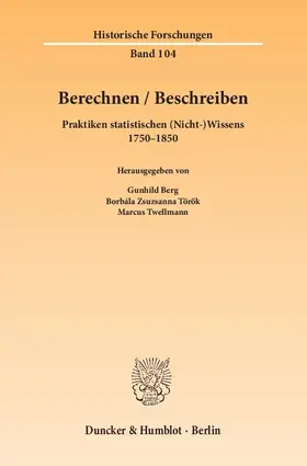 Berg / Twellmann / Török |  Berechnen - Beschreiben. | eBook | Sack Fachmedien