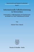 Maisch |  Informationelle Selbstbestimmung in Netzwerken | eBook | Sack Fachmedien