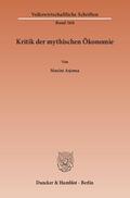 Asjoma |  Kritik der mythischen Ökonomie | eBook | Sack Fachmedien