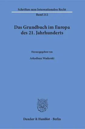 Wudarski |  Das Grundbuch im Europa des 21. Jahrhunderts. | eBook | Sack Fachmedien