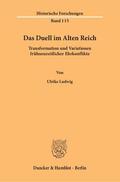 Ludwig |  Das Duell im Alten Reich | eBook | Sack Fachmedien