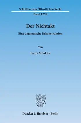 Münkler |  Der Nichtakt | eBook | Sack Fachmedien