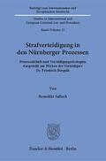 Salleck |  Strafverteidigung in den Nürnberger Prozessen | eBook | Sack Fachmedien