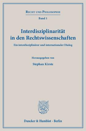 Kirste | Interdisziplinarität in den Rechtswissenschaften | E-Book | sack.de