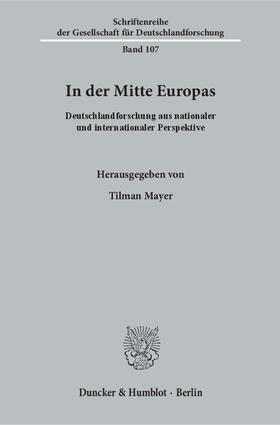 Mayer |  In der Mitte Europas. | eBook | Sack Fachmedien